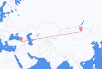 Lennot Ulaanbaatarista Erzurumiin