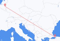 Lennot Maastrichtista, Alankomaat Istanbuliin, Turkki