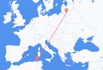 Flyreiser fra Annaba, til Kaunas