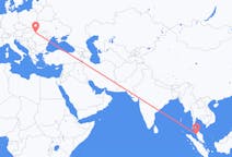 Flüge von Penang, Malaysia nach Sathmar, Rumänien