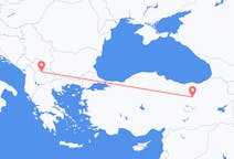 Flyrejser fra Erzincan til Skopje