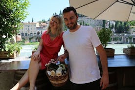 Tour privado por Verona com história e gastronomia de alta qualidade