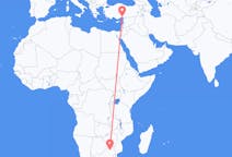 Flyg från Polokwane, Limpopo, Sydafrika till Adana, Turkiet