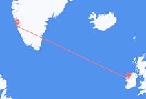 Flyrejser fra Nuuk at banke