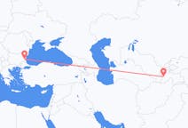 Flyg från Dusjanbe till Burgas