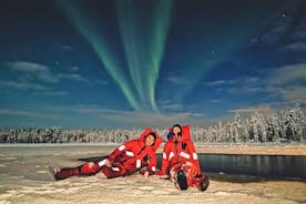 Aurora Arctic Ice Floating í Rovaniemi, aðeins lítill hópur