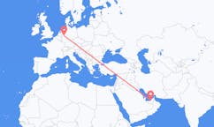 Lennot Abu Dhabista Dortmundiin
