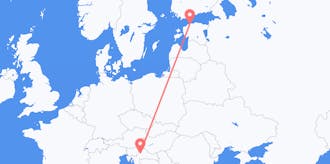 Flyreiser fra Estland til Kroatia