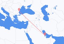 Flyreiser fra Bahrain Island, til Varna