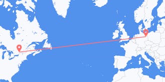 Flug frá Kanada til Þýskalands