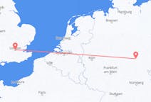 Flyreiser fra London, England til Erfurt, Tyskland