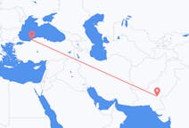 Flyreiser fra Sukkur, Pakistan til Zonguldak, Tyrkia