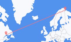 出发地 加拿大七島市目的地 挪威希尔克内斯的航班