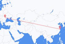 Flyreiser fra Shanghai, til Bacau