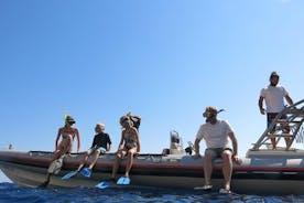 Privat kryssning till Poseidon Temple på Sounio Cape med snorkling och simning