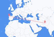 Flyreiser fra Kandahar, Afghanistan til Santiago de Compostela, Spania