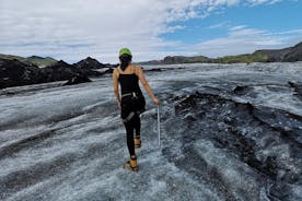 Solheimajokull-gletsjer 3 uur durende wandeling met kleine groepen