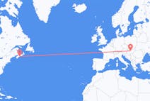Flyrejser fra Halifax til Budapest