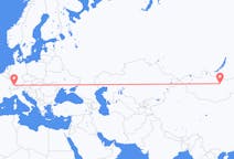 울란바토르 출발, 취리히 도착 항공편