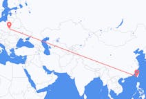 Flyreiser fra Kaohsiung, til Lublin