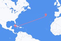 Flyg från Grand Cayman till Santa Maria, Kap Verde