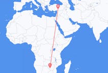 Flyrejser fra Bulawayo, Zimbabwe til Kahramanmaraş, Tyrkiet