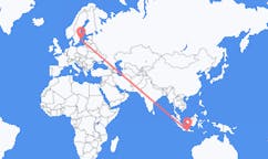 Flyrejser fra Yogyakarta, Indonesien til Visby, Sverige