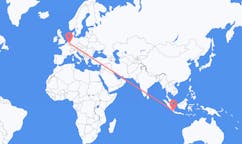 Flyrejser fra Bandarlampung, Indonesien til Maastricht, Holland