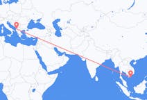 Flyreiser fra Côn Sơn Island, til Tirana