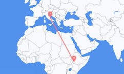 Flüge von Jinka, Äthiopien nach Pescara, Italien