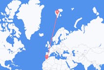 Flyreiser fra Quarzazate, til Svalbard