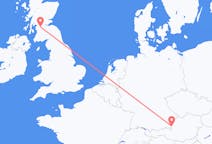 Flyreiser fra Salzburg, til Glasgow