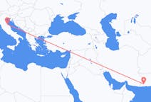 出发地 巴基斯坦土爾巴特目的地 意大利里米尼的航班