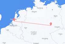 Voos de Roterdã, Holanda para Lípsia, Alemanha