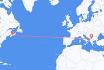 Flights from Halifax to Skopje