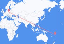 Flyreiser fra Labasa, til Poznan