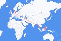 Flyreiser fra Luwuk, Indonesia til Leipzig, Tyskland
