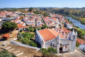 Photo of aerial view of beautiful landscape of Faro, Algarve, Portugal.