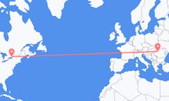 Flyreiser fra Kingston, Canada til Cluj Napoca, Romania