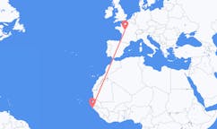 Flyg från Cap Skiring, Senegal till Tours, Frankrike