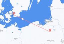 Lennot Malmöstä, Ruotsi Szczytnoon, Puola
