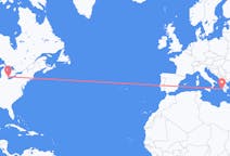 Flyg från Windsor, Kanada till Zakynthos Island, Grekland