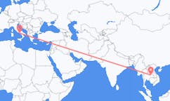 Flyreiser fra Roi Et Province, Thailand til Napoli, Italia