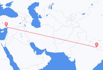 네팔 바랏푸르에서 출발해 터키 아다나에게(으)로 가는 항공편