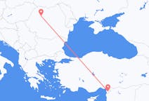 Flyreiser fra Cluj Napoca, Romania til Hatay Province, Tyrkia