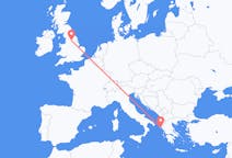 Flights from Leeds to Corfu