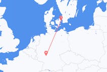 Flyreiser fra Frankfurt, til København