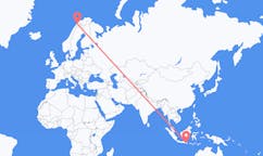 Flüge von Banyuwangi, Indonesien nach Bardufoss, Norwegen