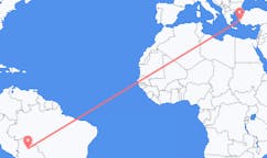 Flyreiser fra Trinidad, til Samos