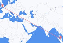 Flyreiser fra Kuala Lumpur, til Southampton